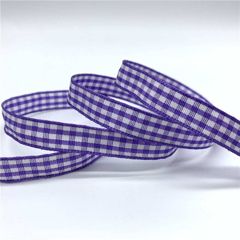 3/8 Purple Gingham Ribbon – Pam's Craft Boutique